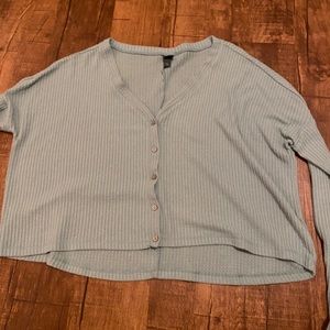 Blue Target Sweater